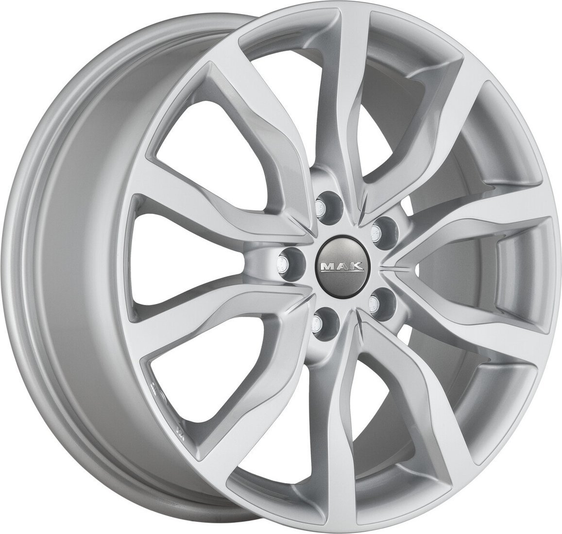 Литые диски MAK Koln 19x8" 5x112мм DIA 66.5мм ET 28мм Silver