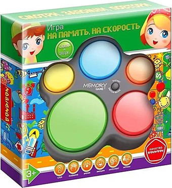 Развивающая игра Bondibon На память, на скорость ВВ5888