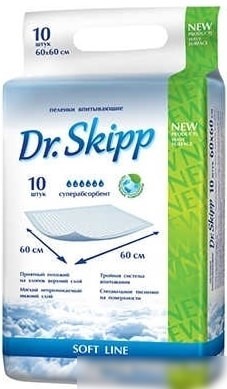 Пеленки Dr.Skipp Soft Line 60x60 (60 шт)