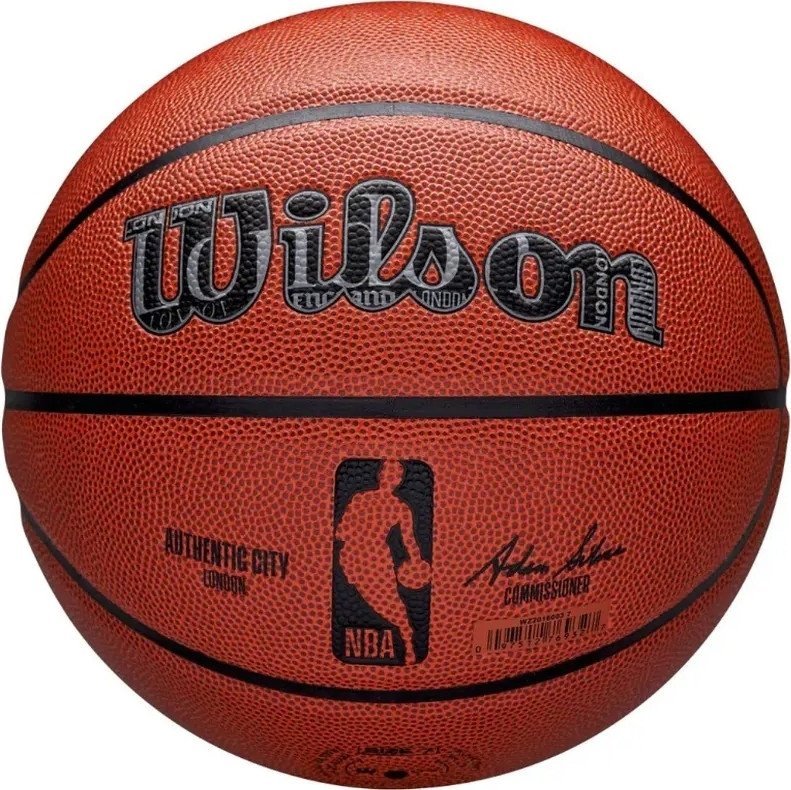 Баскетбольный мяч Wilson NBA Authentic City London WZ2016003XB7 (7 размер)