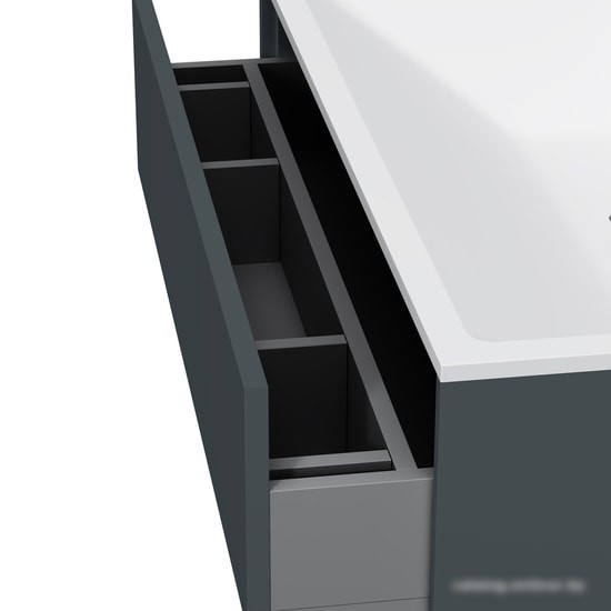 AM.PM Тумба под умывальник Inspire 2.0 80 M50AFHX0803GM (графит)