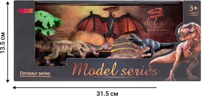 Набор фигурок Masai Mara Мир динозавров MM206-016
