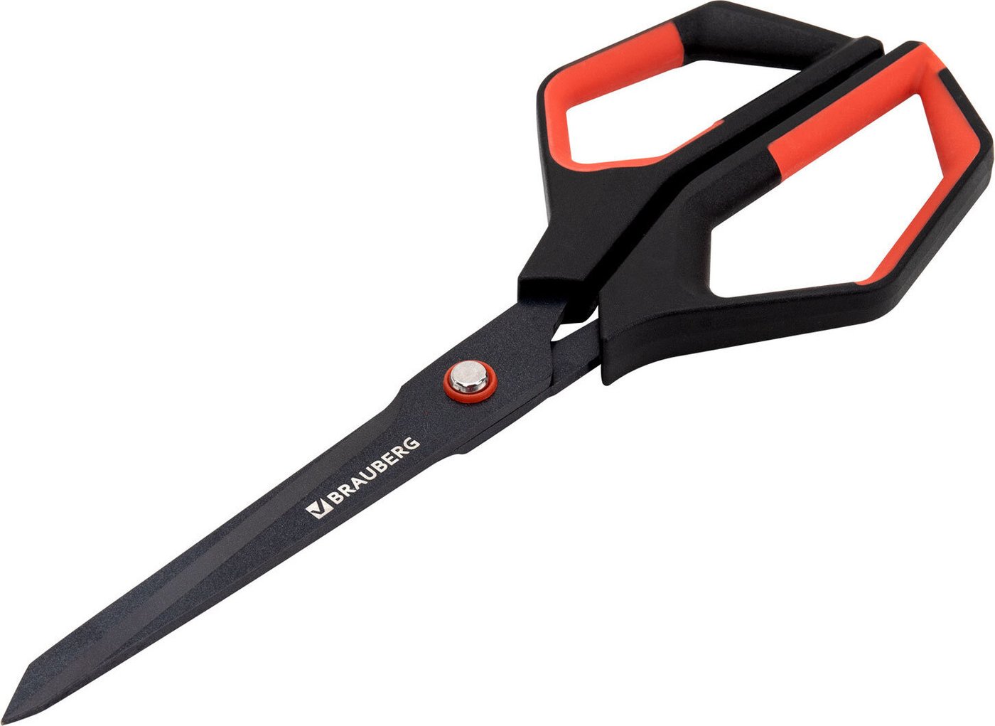 Ножницы канцелярские BRAUBERG Super Special 238849 (черный)