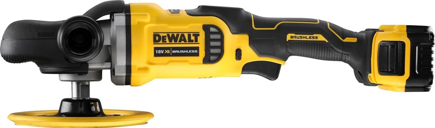 Полировальная машина DeWalt DCM849P2 (с 2-мя АКБ, сумка)