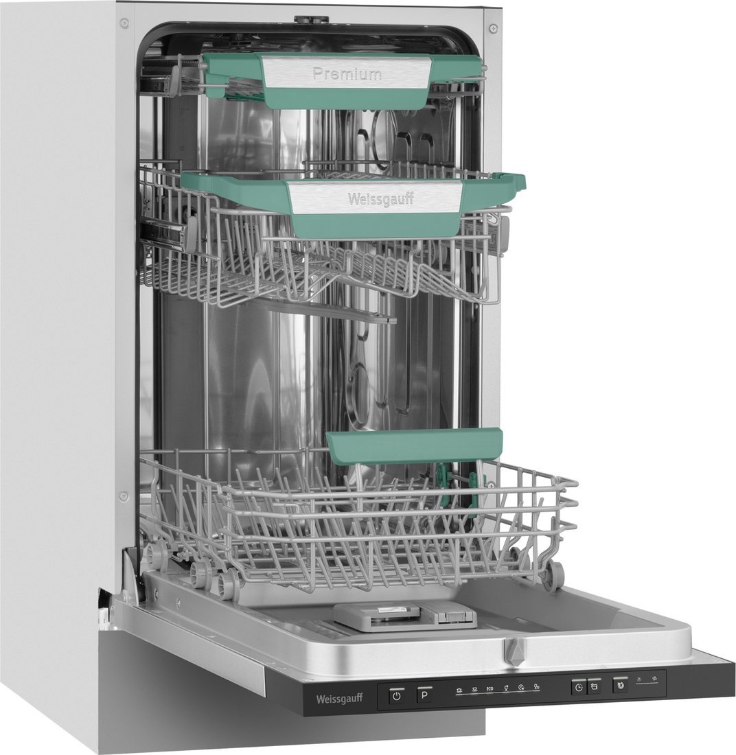 Встраиваемая посудомоечная машина Weissgauff BDW 4536 D Inverter AutoOpen Infolight