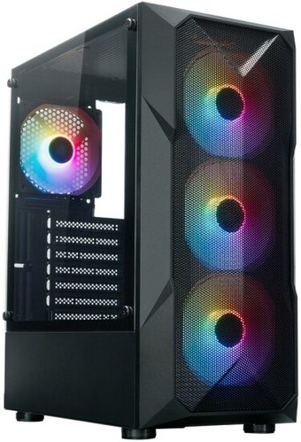 Корпус XASTRA A304 4FRGB (черный)