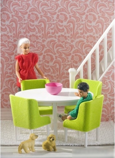 Мебель для кукольного домика Lundby Обеденная группа 60209000