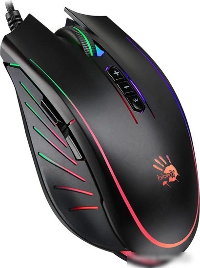 Игровая мышь A4Tech Bloody Q81 Curve (черный)