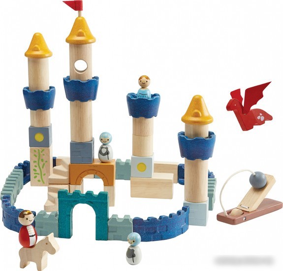 Конструктор/игрушка-конструктор Plan Toys Сказочный замок 5543