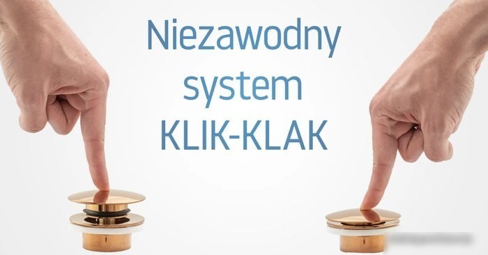 Донный клапан Rea Klik-Klak REA-A533A (розовое золото)