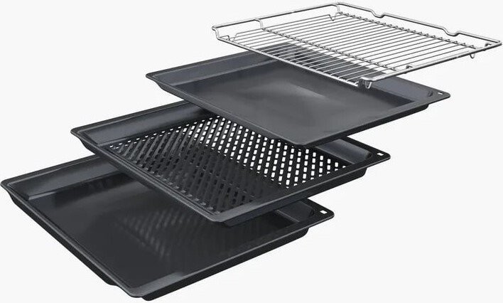 Электрический духовой шкаф Bosch Serie 8 HNG978QB1