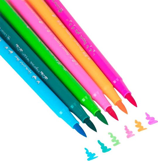 Фломастеры Deli Color Emotion EC10304 (12 цв)