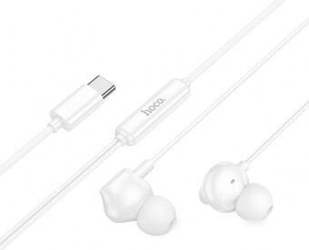 Наушники Hoco M117 USB Type-C (белый)