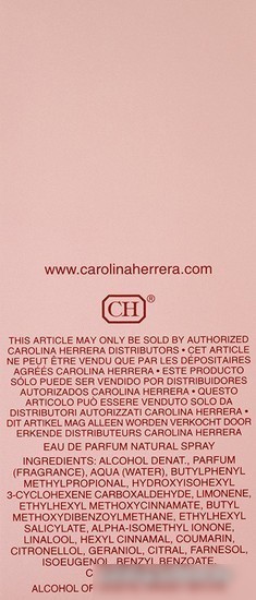 Carolina Herrera 212 Sexy EdP (60 мл)