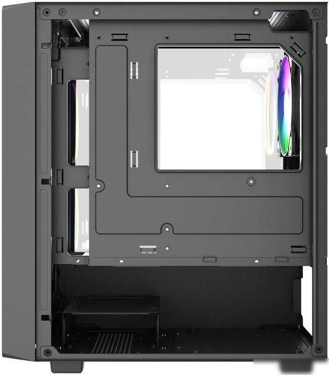 Корпус Powercase Mistral SM07 ARGB CMMSM07B-A3