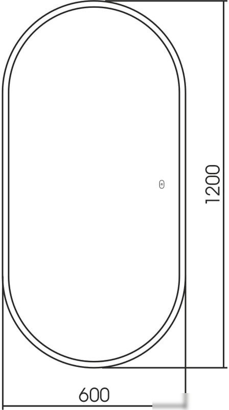 Зеркало Abber See AG6113SMult