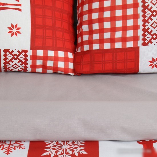 Постельное белье Этель New Year's Patchwork 1.5сп 9823655