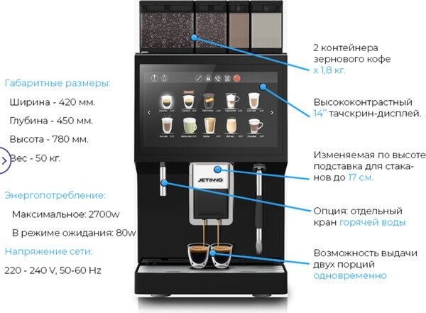 Кофемашина Jetinno JL35