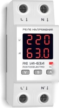 Реле напряжения RostokElektro VА-63А RE