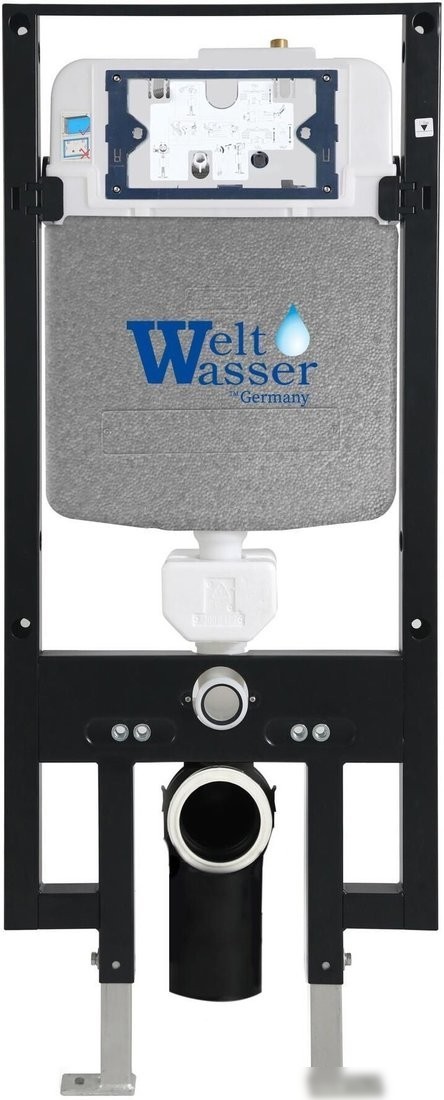 Унитаз подвесной WeltWasser Amberg 497 + Nesenbach 004 GL-WT + Amberg RD-WT