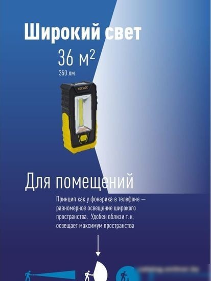 Фонарь КОСМОС KocAu6006COB