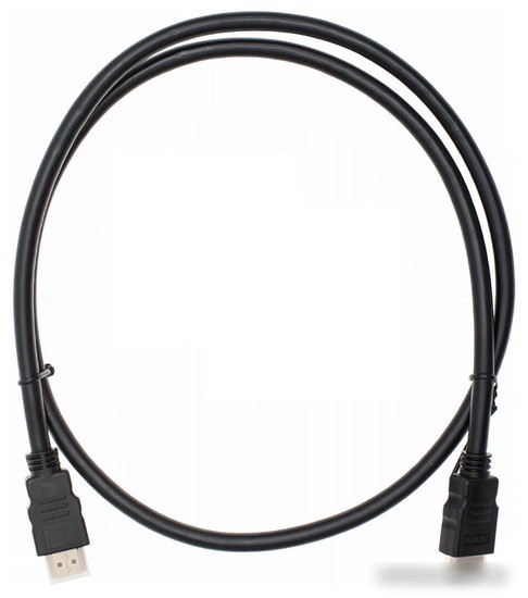 Кабель CACTUS HDMI - HDMI CS-HDMI.1.4-1 (1 м, черный)