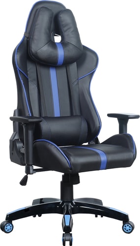 Кресло Brabix GT Carbon GM-120 (черный/синий)