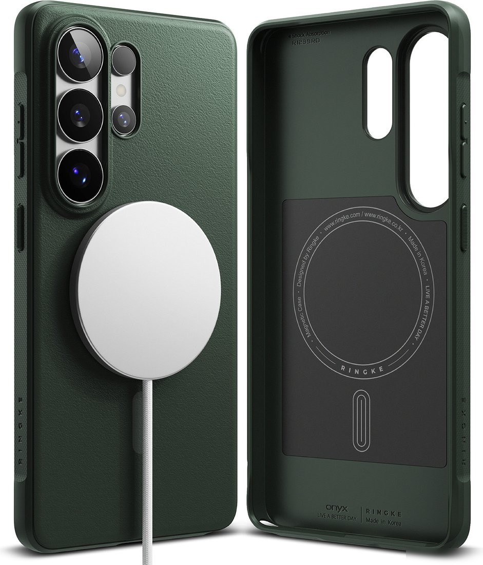 Чехол для телефона Ringke Onyx Magnetic для Galaxy S26 Ultra (Dark Green)