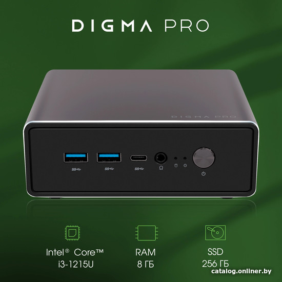 Компактный компьютер Digma Pro Minimax U1 DPP3-ADXW02