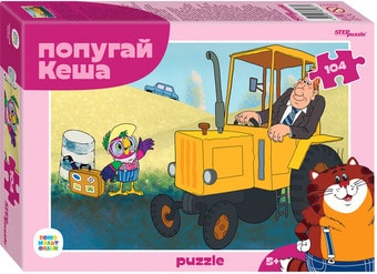 Пазл Step Puzzle Попугай Кеша 82037 (104 эл)