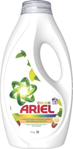 Гель для стирки Ariel Color Ваниль и кедровое дерево (780 мл)