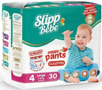 Трусики-подгузники Slipp Bebe L 7-18 кг EP-304 (30 шт)