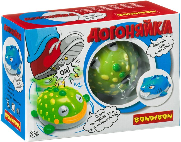 Развивающая игрушка Bondibon Догоняйка рептилия ВВ4290