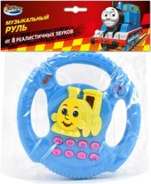 Развивающая игрушка Играем вместе Музыкальный руль Паровозик ZY839633-R