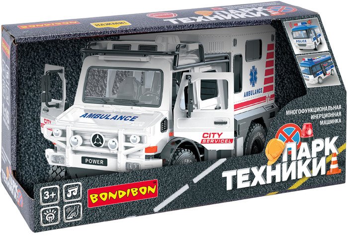 Скорая помощь Bondibon Парк техники ВВ6087