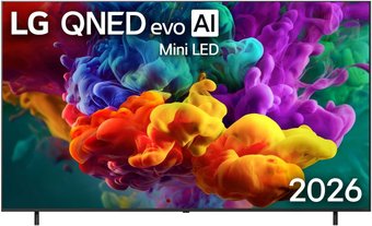 MiniLED телевизор LG QNED evo AI QNED85 86QNED85B6C