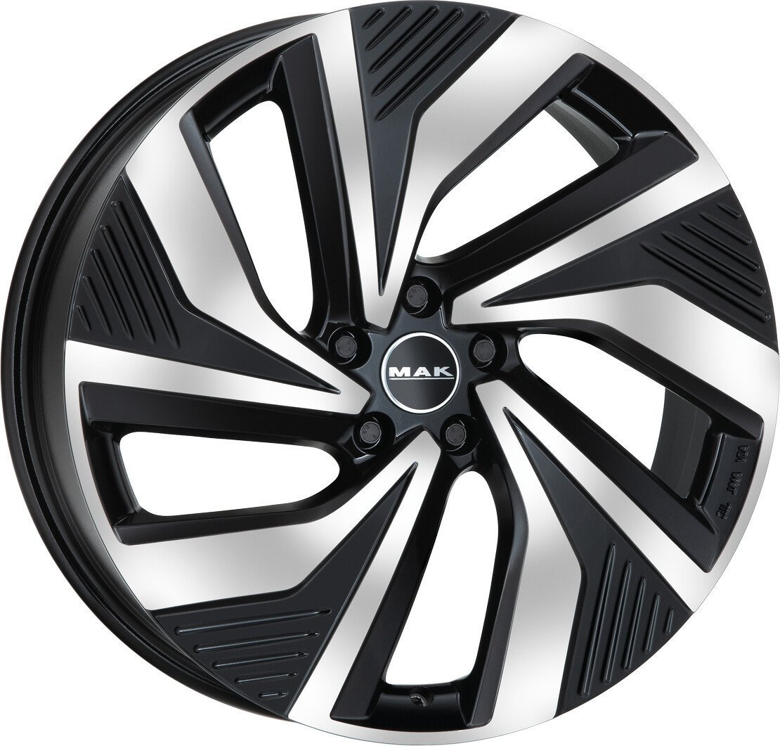 Литые диски MAK Electra 19x8" 5x112мм DIA 57.1мм ET 45мм Black Mirror