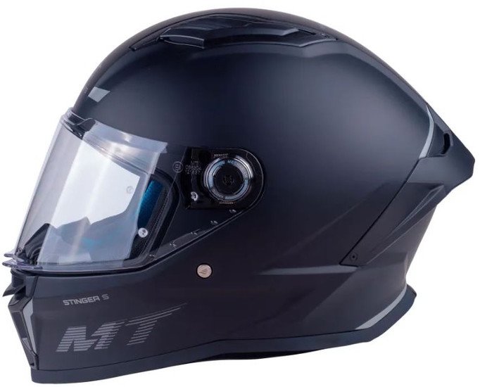 Мотошлем MT Helmets Stinger 2 Solid (XL, матовый черный)
