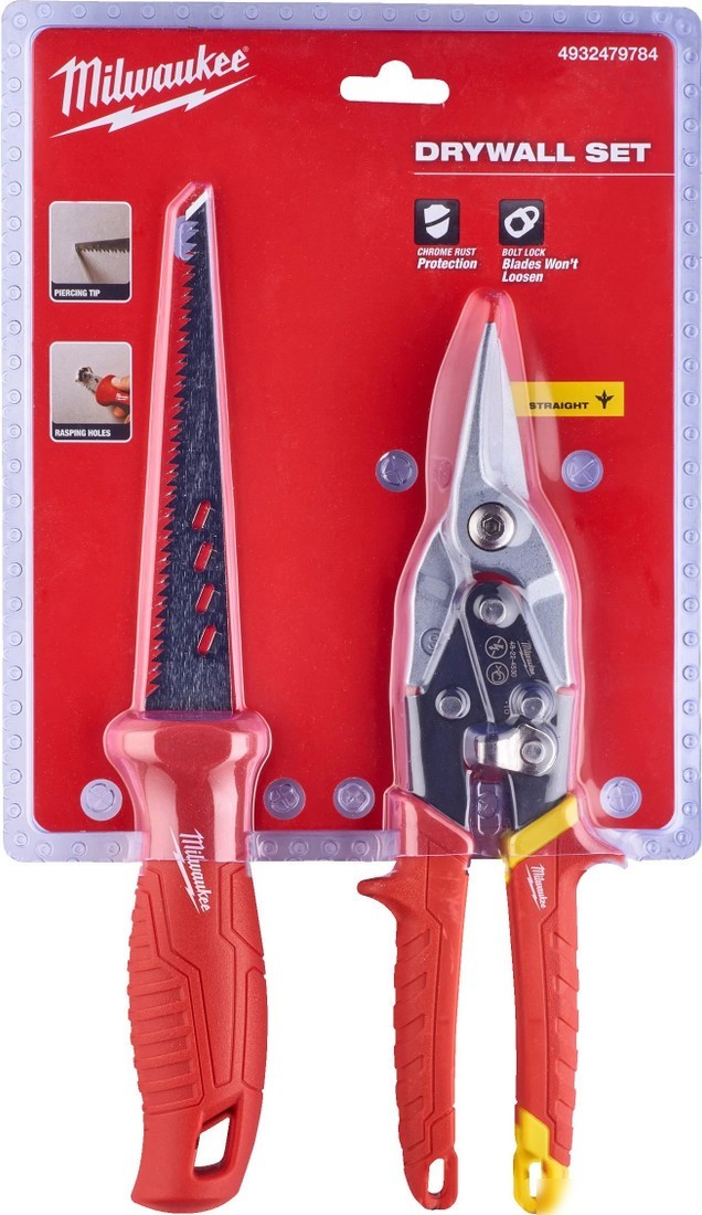 Набор домашнего мастера Milwaukee Drywall Set 4932479784 (2 предмета) Набор домашнего мастера Milwaukee Drywall Set 4932479784 (2 предмета)