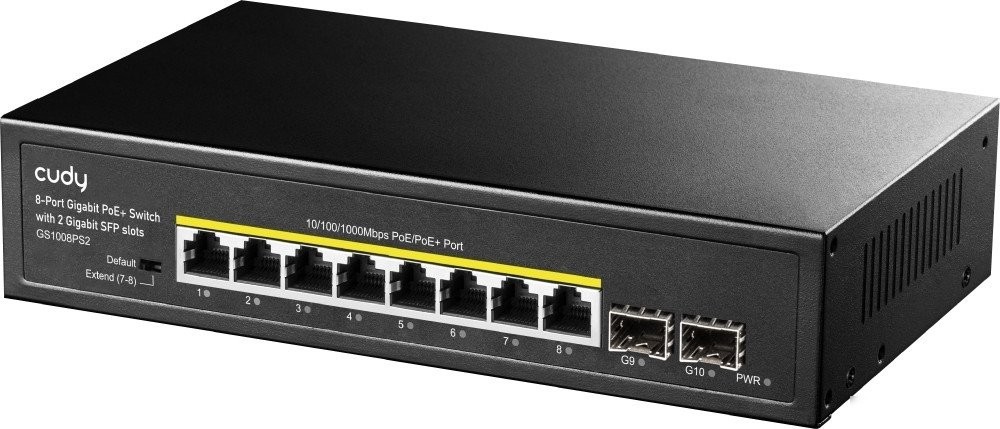 Неуправляемый коммутатор Cudy GS1008PS2 1.0