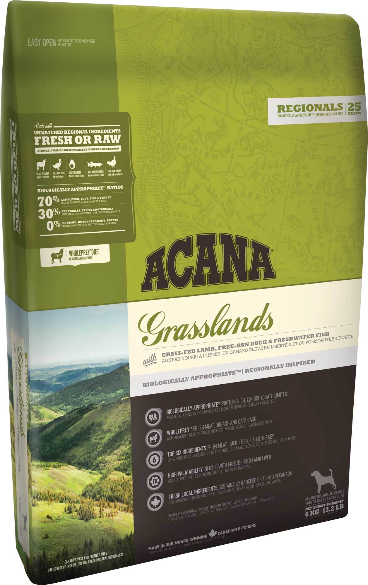 Корм для собак Acana Grasslands for dogs 2 кг