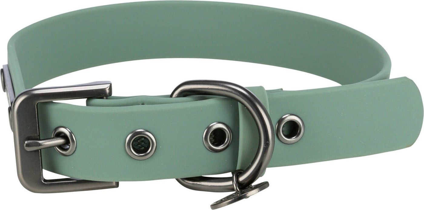 Ошейник Trixie CityStyle 1971919 (XS-S, серо-зеленый)