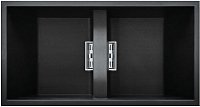 Кухонная мойка Elleci Dogma 100 Slim Black K86 EKD1008686MSLM (standard SIR)