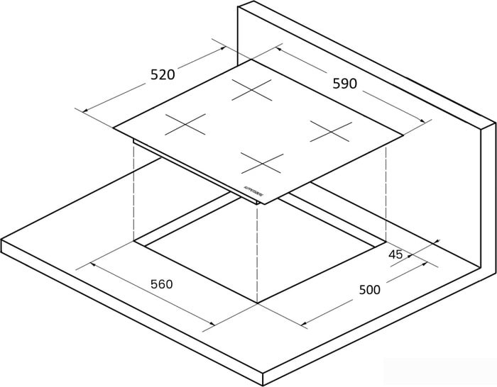 Варочная панель KUPPERSBERG ICS 608