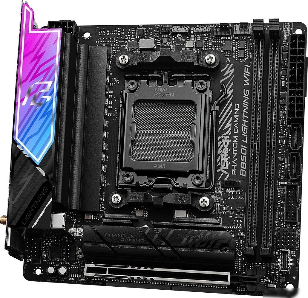 Материнская плата ASRock B850I Lightning WiFi Phantom Gaming