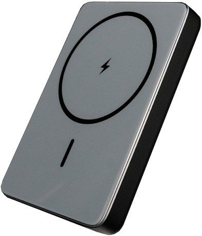 Внешний аккумулятор Roome Urban W72 10000mAh Magnetic Wireless (серый)