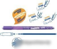 Ручка капиллярная Carioca Oops пиши-стирай 43039/09 (фиолетовый)