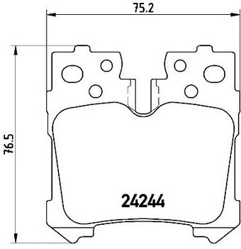Brembo P83076