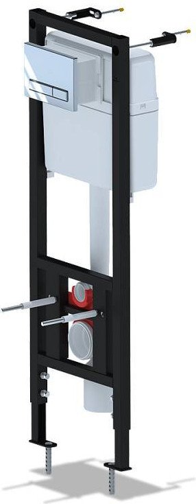 Унитаз подвесной Saniteco KW-9009W + Ани Пласт WCP4141
