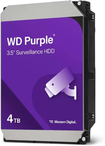 Жесткий диск WD Purple Surveillance 4TB WD44PURZ